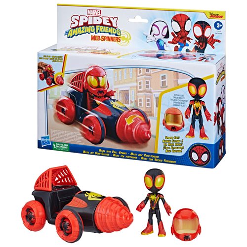 Spidey and His Amazing Friends Webspinner Vehicles Wave 1