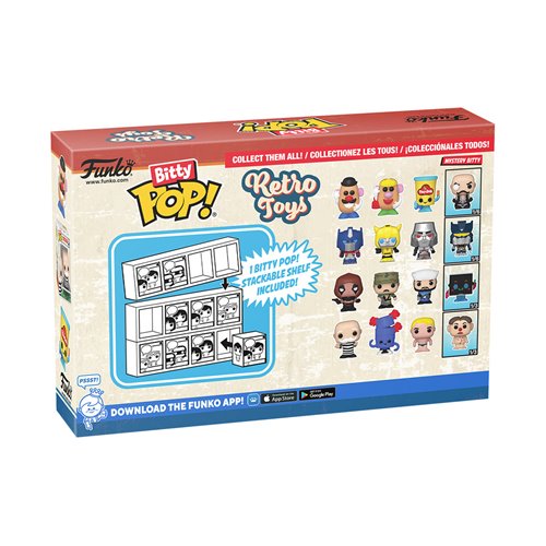 Retro Toys GI Joe Funko Bitty Pop! Mini-Figure 4-Pack