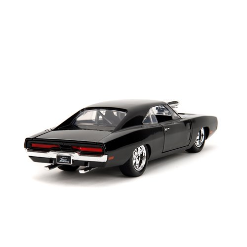 Hollywood Rides Fast and the Furious Dodge Charger R/T 1:24 Scale Die-Cast Metal Vehicle with Dom Fi