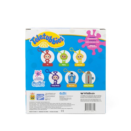 Teletubbies CheeBee 2-Inch Figure Key Chain Blind 6-Pack