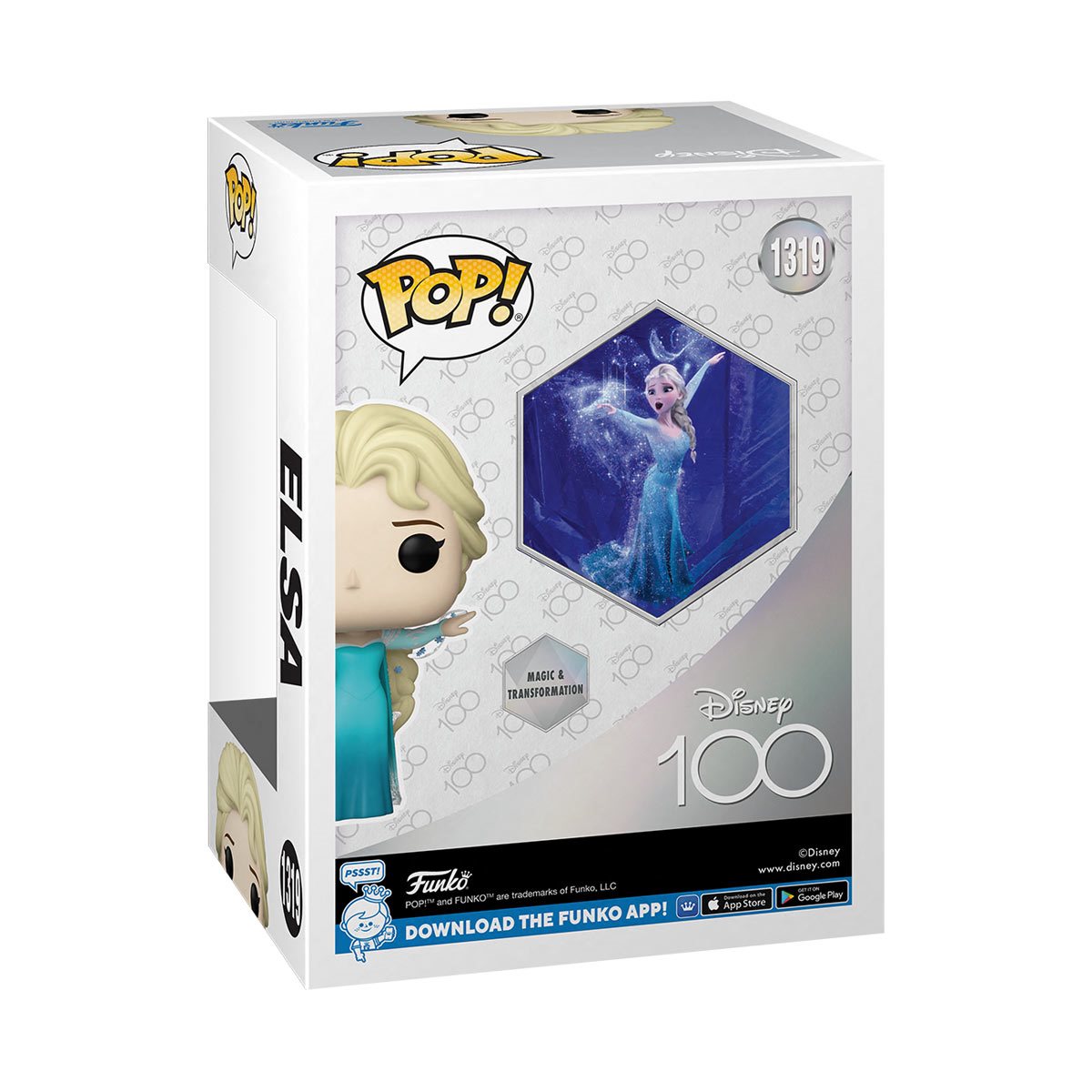 Disney 100 Frozen Elsa Pop! Vinyl Figure Entertainment Earth