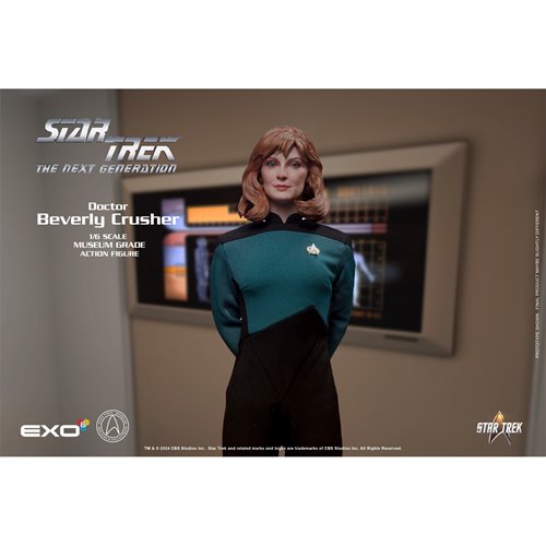 Star Trek: The Next Generation Dr. Beverly Crusher Standard Version 1:6 Scale Action Figure