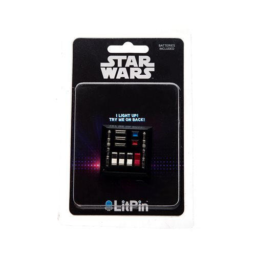Star Wars Darth Vader Chest Plate Light-Up Pin