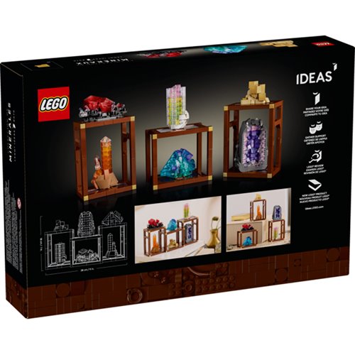 LEGO Ideas 21362 Mineral Collection