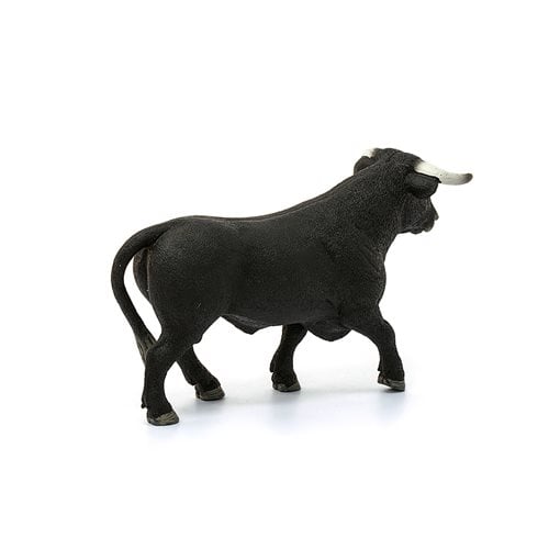 Farm World Black Bull Collectible Figure