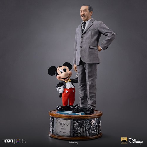 Disney Classics Walt Disney & Mickey Mouse Legacy Replica 1:4 Limited Edition Statue