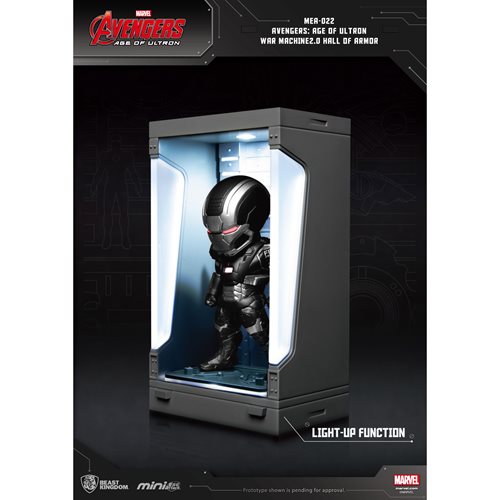 Avengers: Age of Ultron War Machine 2.0 MEA-022 Figure with Hall of Armor Display
