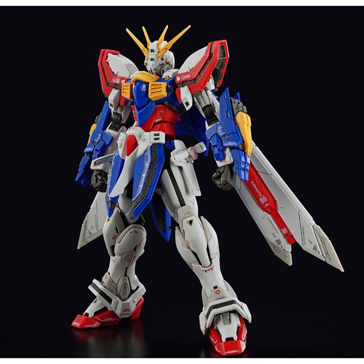 Mobile Fighter G Gundam God Gundam Real Grade 1:144 Scale Model Kit