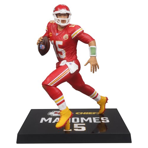 NFL SportsPicks 2024 Wave 2 Kansas City Chiefs Patrick Mahomes 7-Inch Scale Posed Figure