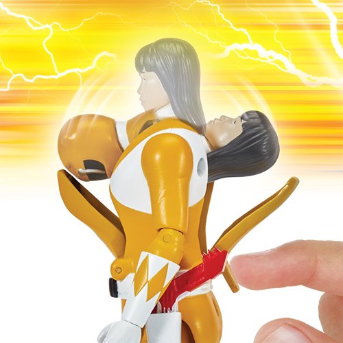 Mighty Morphin Power Rangers: Re-Ignition Auto Morphin Yellow Ranger Action Figure