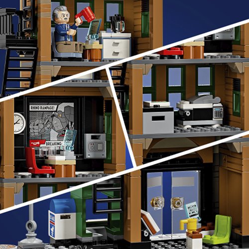 LEGO Marvel 76342 Spider-Man vs. Mysterio: The Daily Bugle