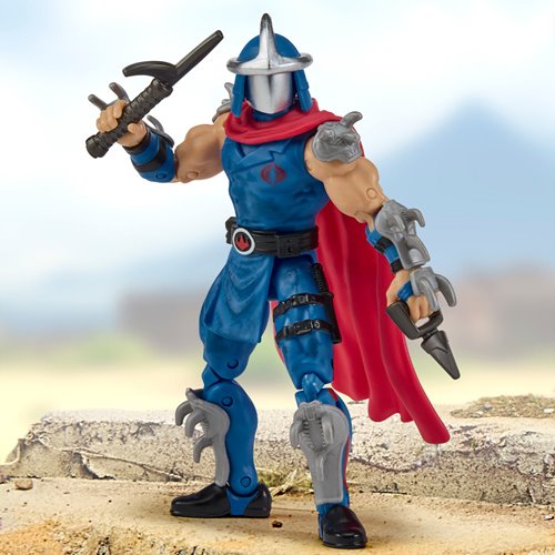 TMNT x G.I. Joe Shredder Cobra Commander Action Figure