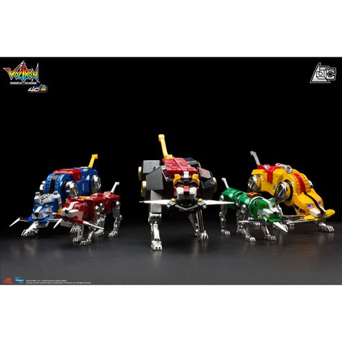 Voltron 40th Anniversary Gift Set with Light-Up Sound Base