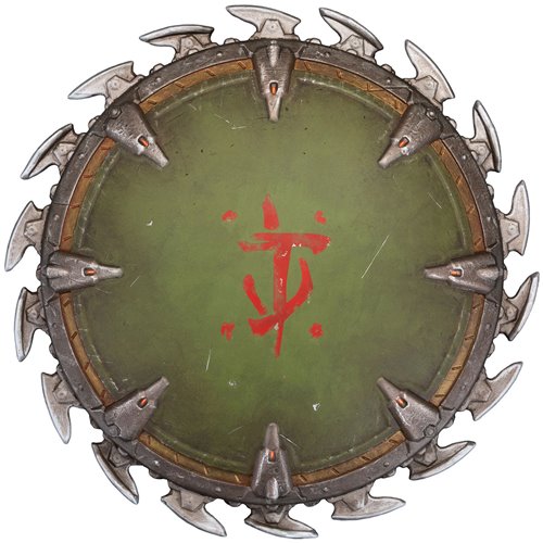 Doom: The Dark Ages Shield Saw 10-inch Wall Mount Replica