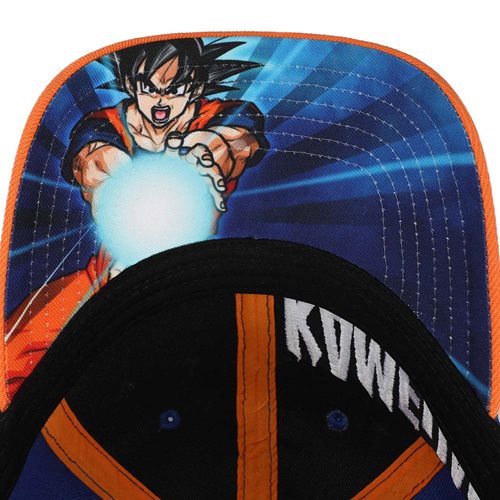 Dragon Ball Z Goku Pre-Curved Bill Snapback