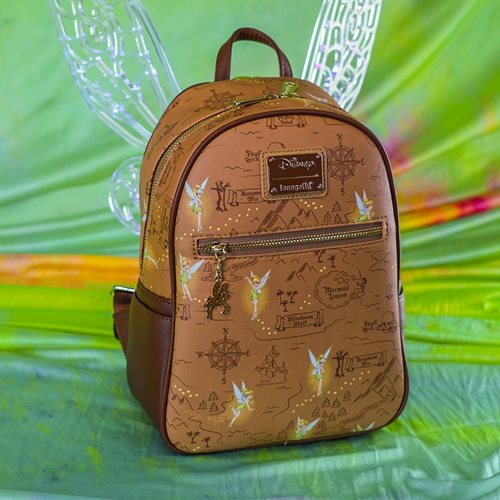 Peter Pan Neverland Map Mini-Backpack - Entertainment Earth Exclusive