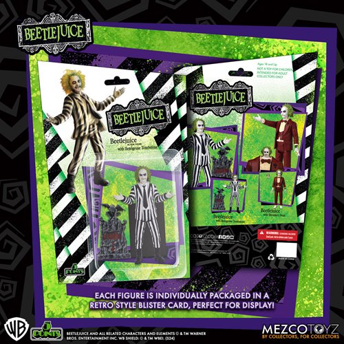 Beetlejuice 5 Points Action Figure Set of 2