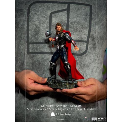 Thor Battle of New York Infinity Saga Battle Diorama Series 1:10 Art Scale Limited Edition Statue