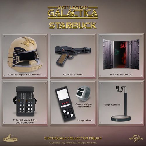 Battlestar Galactica Lieutenant Starbuck 1:6 Scale Action Figure