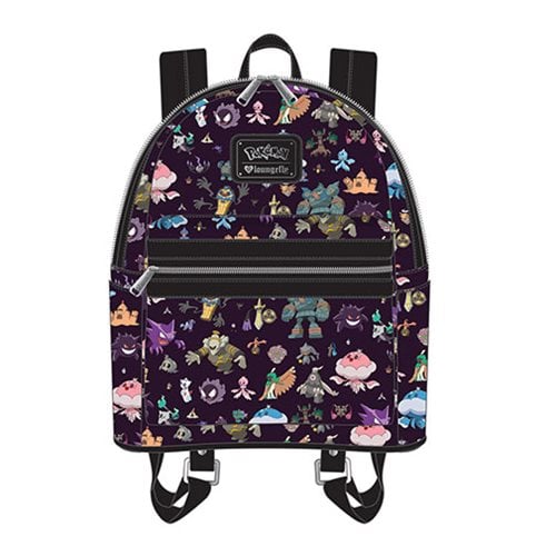 Smoko Inc. - Travel in style with this officially licensed Loungefly x  Pokemon faux leather duffle bag, featuring a print of your favorite Ghost  Type characters on a black background.