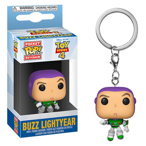Toy Story 4 Buzz Lightyear Funko Pocket Pop! Key Chain