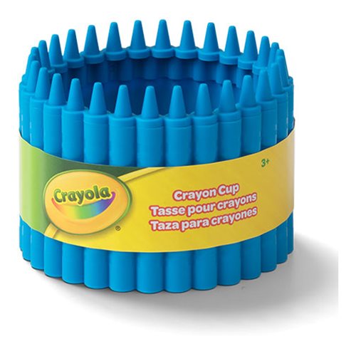 Crayola Cerulean Crayon Cup