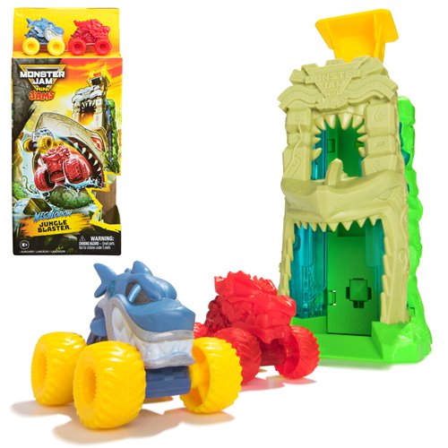 Monster Jam Mini Jams Jungle Launcher Playset