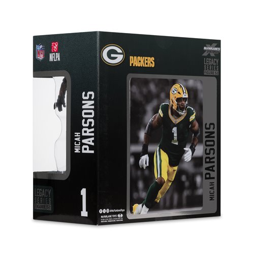 NFL SportsPicks Green Bay Packers Micah Parsons 7-Inch Posed Figure