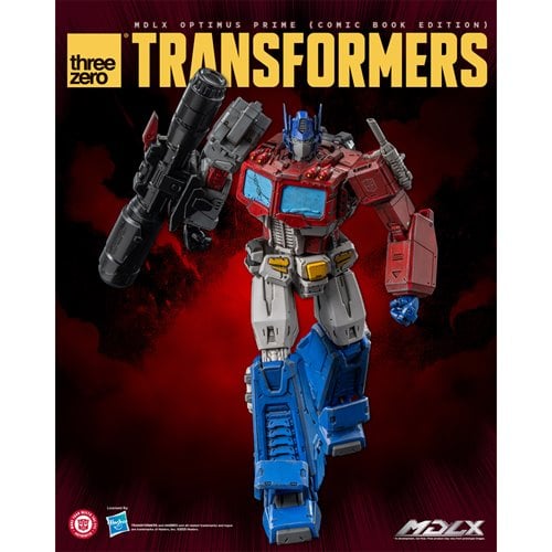Transformers Optimus Prime Comic Book Edition MDLX Action Figure
