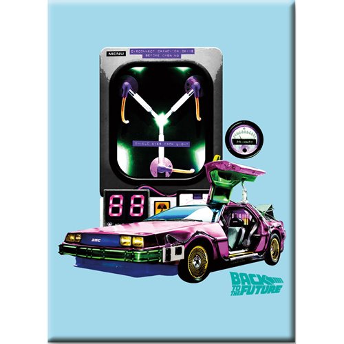 Back To The Future 88 Flat Magnet