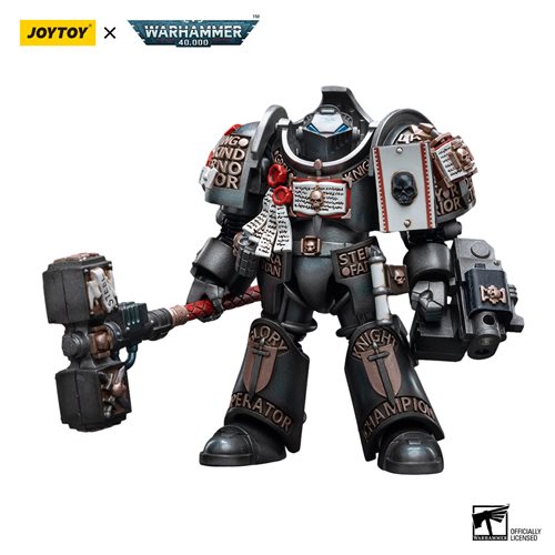 Joy Toy Warhammer 40,000 Grey Knights Nemesis Dreadknight and Terminator Caddon Vibova 1:18 Scale Ac
