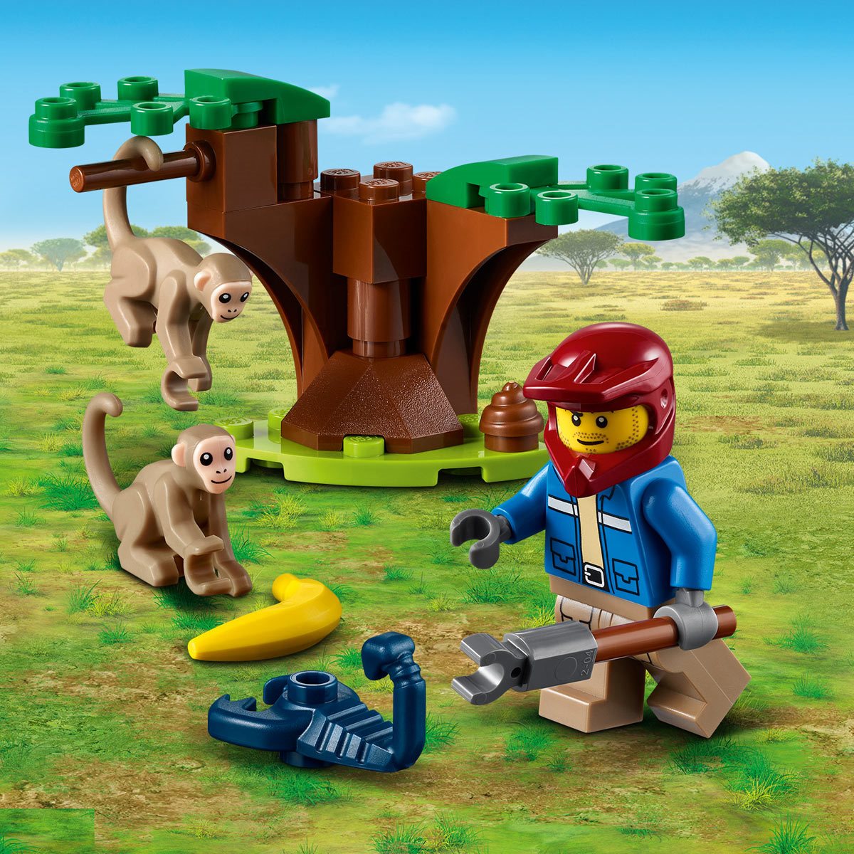 74 Pieces LEGO City Wildlife Rescue ATV 60300 Building Kit; Fun Wildlife Playset; Top Toy for Kids; New 2021 