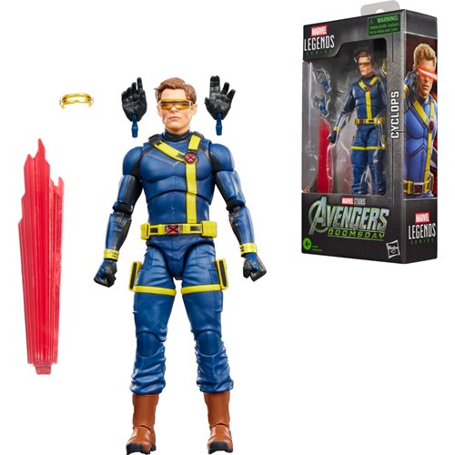 Avengers Doomsday Marvel Legends Series Cyclops 6-Inch Action Figure