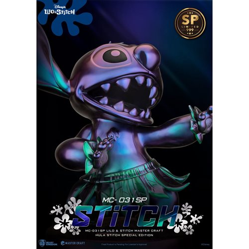 Lilo & Stitch Hula Stitch Master Craft MC-031SP Statue