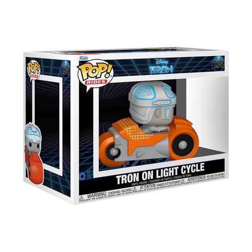 Tron (1982) Tron with Cycle Deluxe Pop! Ride