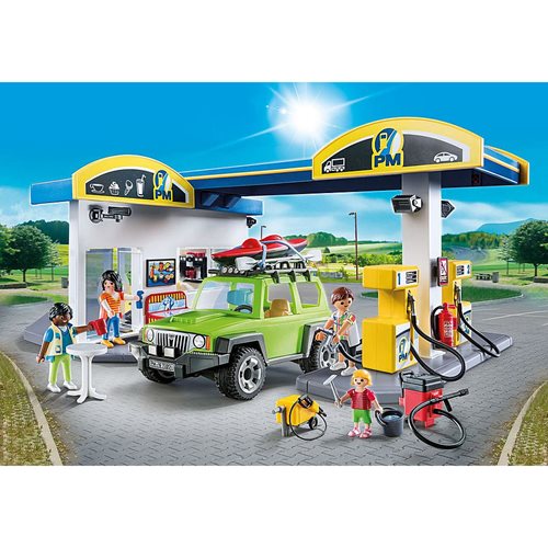 Playmobil 70201 Vehicle World Gas Station