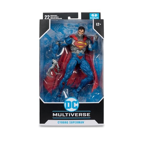 DC Multiverse Wave 17 Cyborg Superman New 52 7-Inch Scale Action Figure