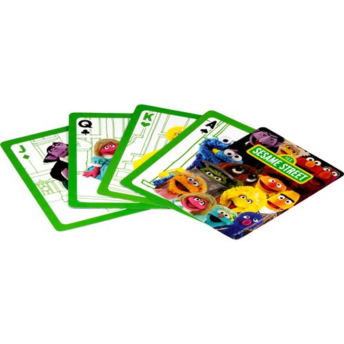 Sesame Street Cast Playing Cards