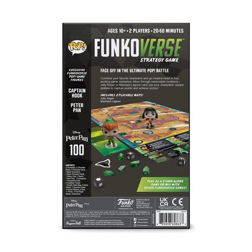 Peter Pan 100 Funkoverse Strategy Game 2-Pack