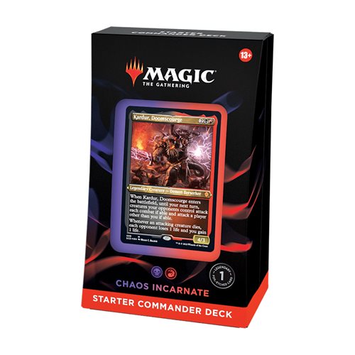 Magic: The Gathering Starter Commander Decks Case of 5
