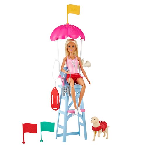 Barbie Lifeguard Doll and Playset