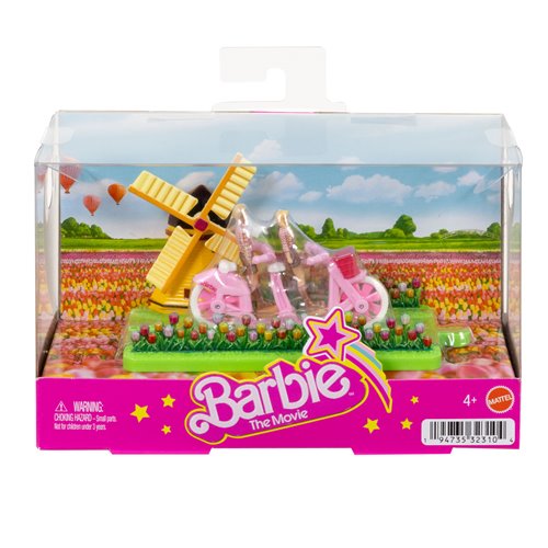 Mini BarbieLand Barbie Movie Doll and Vehicle Playset Case of 4
