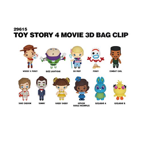 Toy Story 4 Figural Key Chain Random 6-Pack
