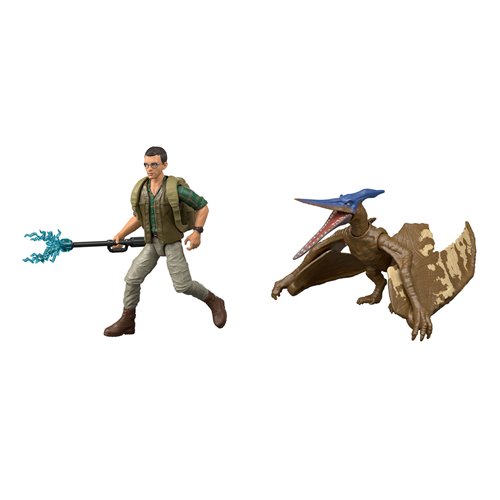 Jurassic World Rebirth Figure and Dinosaur Action Figure 2-Pack Mix B Case of 3