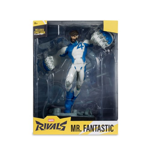 Marvel Rivals Wave 3 Mr. Fantastic 1:6 Scale Posed Figure with Scene and Comic