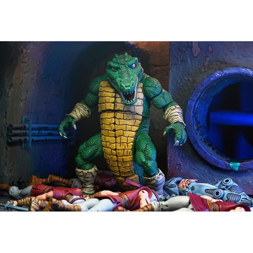 Teenage Mutant Ninja Turtles Mirage Comics Leatherhead Deluxe Action Figure