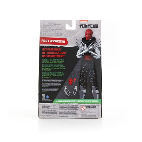 Teenage Mutant Ninja Turtles BST AXN IDW Foot Assassin 5-Inch Action Figure