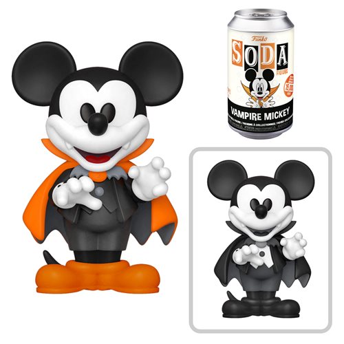 Mickey Mouse Vampire Mickey Vinyl Soda Figure