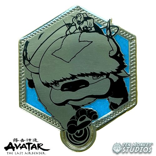 Avatar: The Last Airbender Gold Appa Enamel Pin