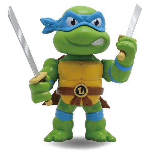 Teenage Mutant Ninja Turtles Leonardo 4-Inch Metals Die-Cast Action Figure